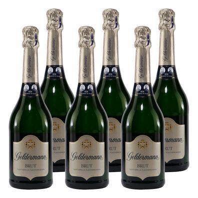 Geldermann Brut Sekt -trocken- (6 x 0,75L)