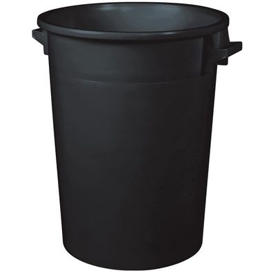 BRB Rundtonne 100 Liter, Ø oben/unten 520/415, H 670mm, anthrazit