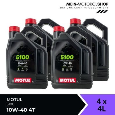 Motul 5100 10W-40 4T 4x4 Liter