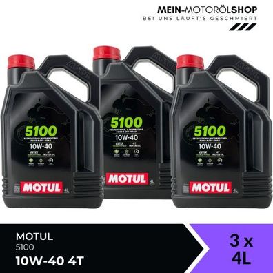 Motul 5100 10W-40 4T 3x4 Liter