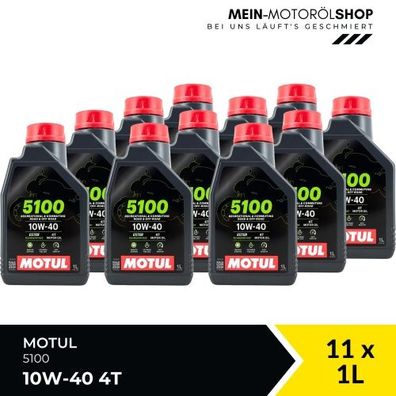 Motul 5100 10W-40 4T 11x1 Liter