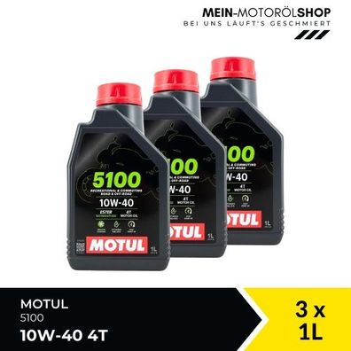 Motul 5100 10W-40 4T 3x1 Liter