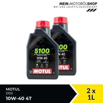 Motul 5100 10W-40 4T 2x1 Liter
