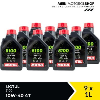 Motul 5100 10W-40 4T 9x1 Liter