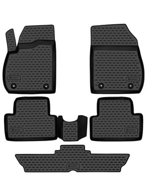 Gummimatten Fussmatten fur OPEL Zafira Tourer C 2012--2019 7sitze 5tlg