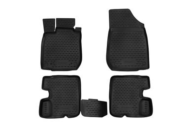 Gummimatten Fussmatten fur Renault Sandero 2010-08/2018 4tlg