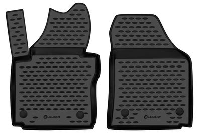 Gummimatten Fussmatten fur Volkswagen Caddy III cargo, 2007-2014, 2 tlg