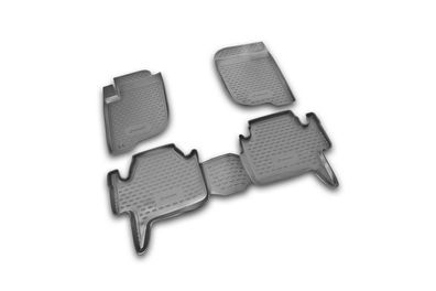 Passform Fußmatten für Mitsubishi Pajero Sport, 2008->, 4-teilig