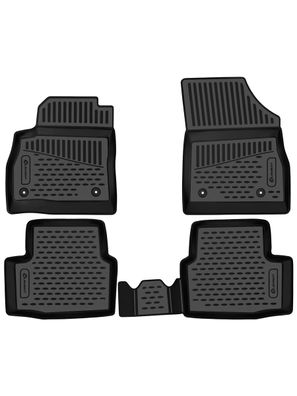 Passform Fußmatten für OPEL Astra K, Schrägheck, 2015-2020, 4-teilig