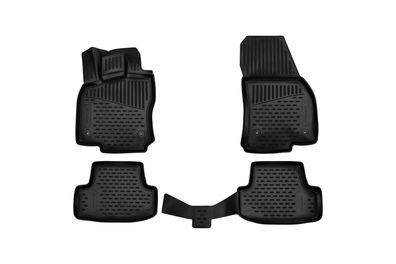 Passform Fussmatten fur Volkswagen T-Roc, 2017->, suv, 4-teilig