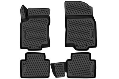 Passgenaue 3D Fußmatten für NISSAN X-Trail T32 (III, IIIr), 2013-2021, 4 tlg