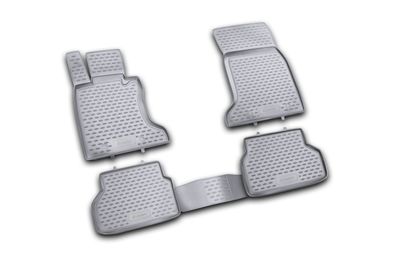 Passgenaue Fußmatten für BMW 5er E60 2001-2010 4-teilig Gummimatten