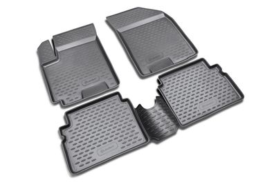 3D Gummimatten Fussmatten Chevrolet Aveo, 2003- 2011, 4tlg