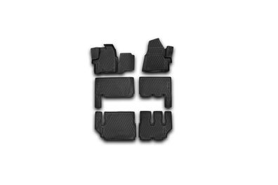 3D Gummimatten Fussmatten fur FORD Tourneo Custom 01/2013-2017- 9sitze