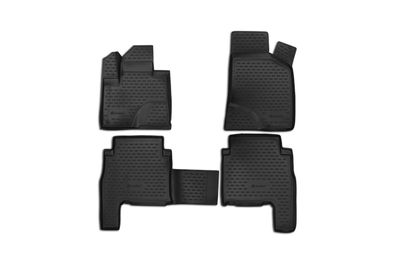 3D Gummimatten Fussmatten fur Hyundai Santa Fe 2007-2012 4tlg