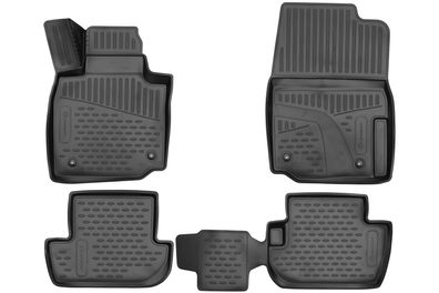 3D Gummimatten Fussmatten fur Mazda MX-30, 2020->, SUV, 5 Turen, 4tlg