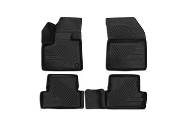 3D Gummimatten Fussmatten fur Peugeot 3008 2017- AT 4tlg