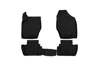 3D Gummimatten Fussmatten fur Peugeot 408 2012- 4tlg