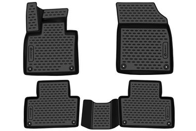 Fußmatten für VOLVO XC90 2015-2022 3D Antirutsch Gummimatten Passform, 4 tlg