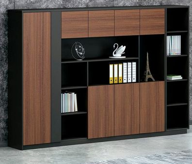 Designer Schrank Wand Regale Wohn Zimmer Schränke System Büro Möbel Regal Holz
