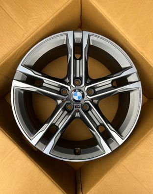 1x Original BMW 1/2er F40 GranCoupe F44 18 Zoll Doppelspeiche M556 Alufelge 8053524