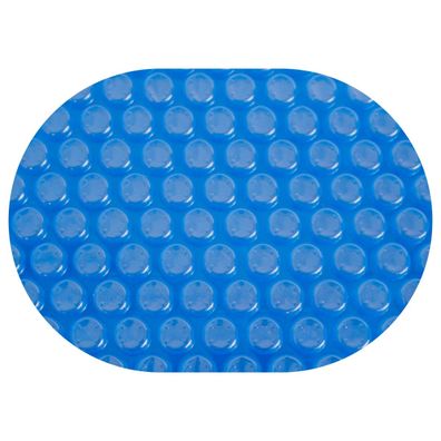 Solarplane Light Blue 300 µm Oval Erwärmung Solarfolie Isolierung Pool Schutz