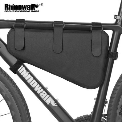 4L Waterproof Bicycle Frame Bag Big Capacity Triangle Bag Bicycle Frame Tube Bag