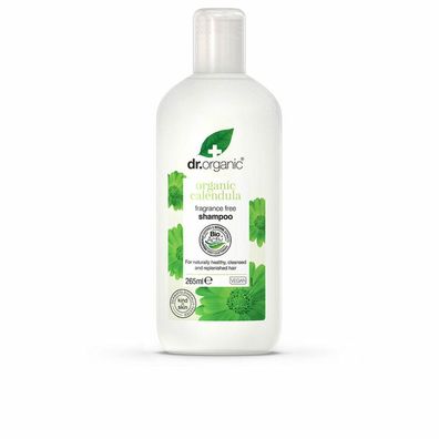 Dr. Organic Champú Para Cuero Cabelludo Sensible De Calendula 265ml