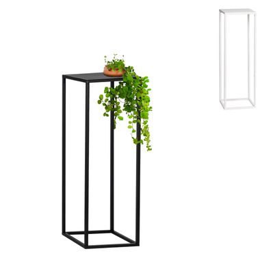 bremermann Blumenhocker, Metall-Blumenständer, Blumensäule, aus Metall in schwarz