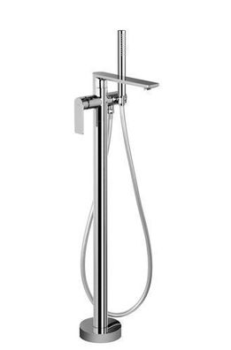 Freistehende Badewannenarmatur TRINO Wannenarmatur Wannenbatterie in Chrom