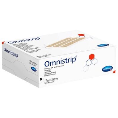 Omnistrip Wundnahtstreifen 12x101mm (50 x 6 Stk.)