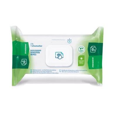 6x Dr. Schumacher Descosept Sensitive Wipes BIO | Packung (100 Tücher)