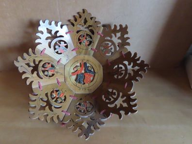 Andenken Mitbringsel Korb Obstkorb Ostschale Holz Capri Tänzer