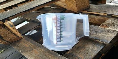 Messbecher Wasser, Mehl und Zucker 3 Stück