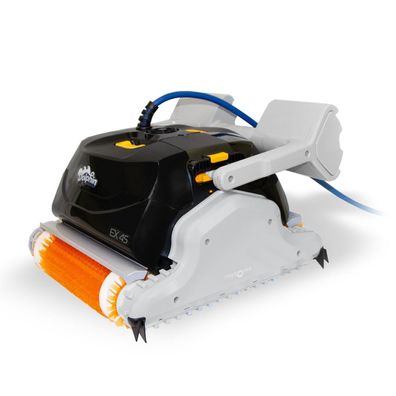 Maytronics Poolroboter Dolphin Explorer | Wand- und Bodenreinigung | mit Caddy