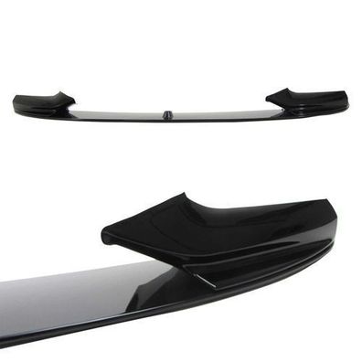 JOM Frontspoiler Lippe für BMW 5er F10 Limo F11 Touring 2010-2017 schwarz glänz