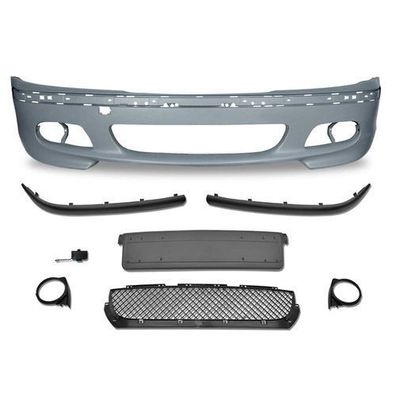 JOM Frontstoßstange für BMW 3er E46 Limo 1998-2005 / Touring 1999-2005 Grau