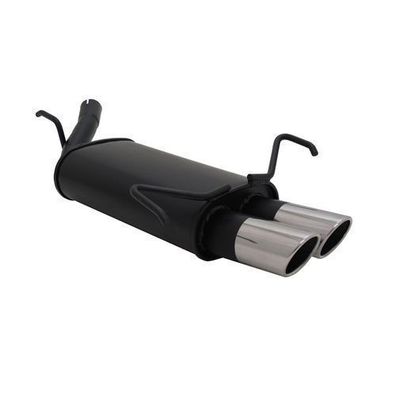 Novus Sportauspuff für Opel Corsa C 2x76mm SR-Design Endschalldämpfer mit ABE