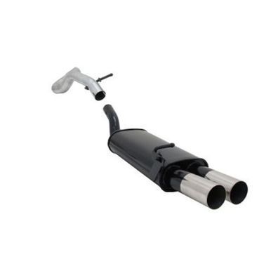 Novus Sportauspuff für Audi A3 Seat Leon VW Golf 4 New Beetle 2x76 RL-Design ABE