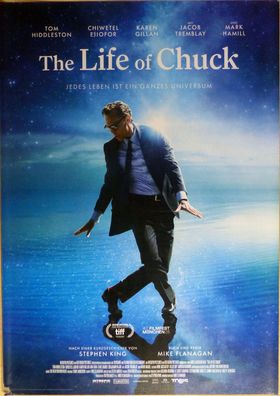 The Life of Chuck - Original Kinoplakat A1 - Tom Hiddleston, Mark Hamill - Filmposter