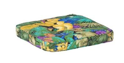 TASTE Hockerauflage 50cm x 50cm x 9cm Dessin 8194 Papagei