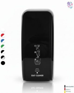 SENSOR Spender für Toilettensitzreinigung bis zu 2.500 Anwendungen je 1-Liter, blitzs