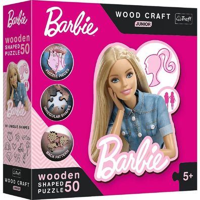 Barbie Puzzle aus Holz 50 Teile für kreative Puzzler ab 5 Jahren