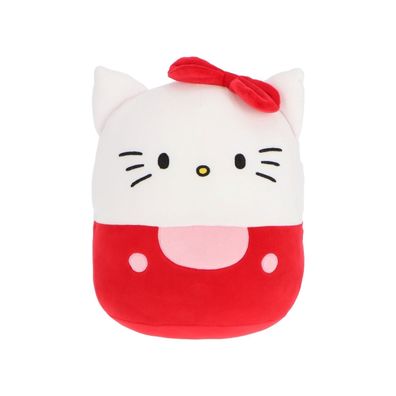 Hello Kitty Eggy Pillow 32 cm großese Kuschelkissen Plüsch in Rot