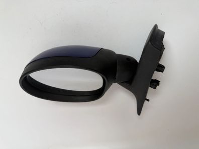 Original Renault Twingo I 1 (C06) Aussenspiegel Elek. Rechts Blau 2233020 5-Pin