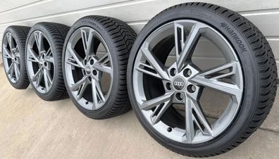 4x Original Audi A3 S3 8V 18 Zoll Winterräder V Speiche 8Y0601025G DOT25 NEU