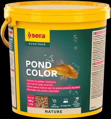 Sera Pond Color Sticks Nature 3800ml - schwimmendes Teichfutter Goldfische