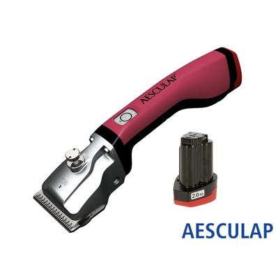 Aesculap Akku-Schermaschine Bonum, 23/31 Z?hne, rosa, 2x Akku