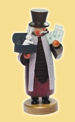 Räuchermann Zauberer Höhe= 22cm NEU Rauchen Rauchfigur Rauchmann Räucherfigur