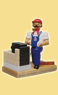 Räuchermann Ofensetzer Höhe= 22cm NEU Rauchen Rauchfigur Rauchmann Räucherfigur